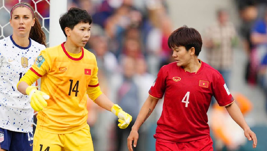 2 tuyển thủ ĐT nữ Việt Nam dẫn đầu 2 chỉ số thống kê tại World Cup nữ 2023