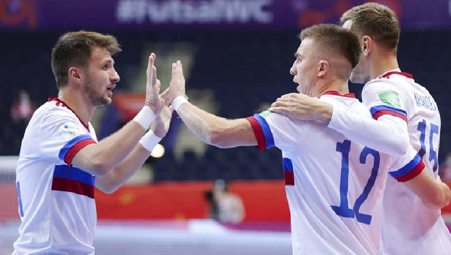 Báo Nga: ĐT Futsal Việt Nam khiến nhà á quân thế giới phải co cụm