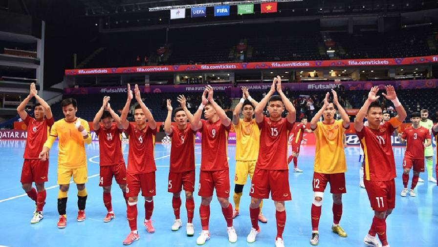 FIFA và AFC ca ngợi màn trình diễn lịch sử của ĐT futsal Việt Nam trước ĐT Nga