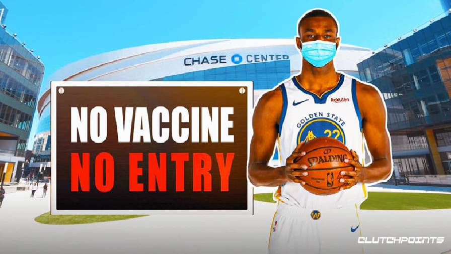 Không tiêm vaccine, Andrew Wiggins bị Warriors cấm thi đấu