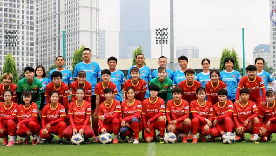 Lịch thi đấu bóng đá nữ Việt Nam tại Asian Cup Nữ 2022 mới nhất