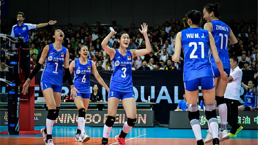 Link xem trực tiếp bóng chuyền vòng loại Olympic Paris Trung Quốc vs CH Dominica, 18h30 ngày 23/9