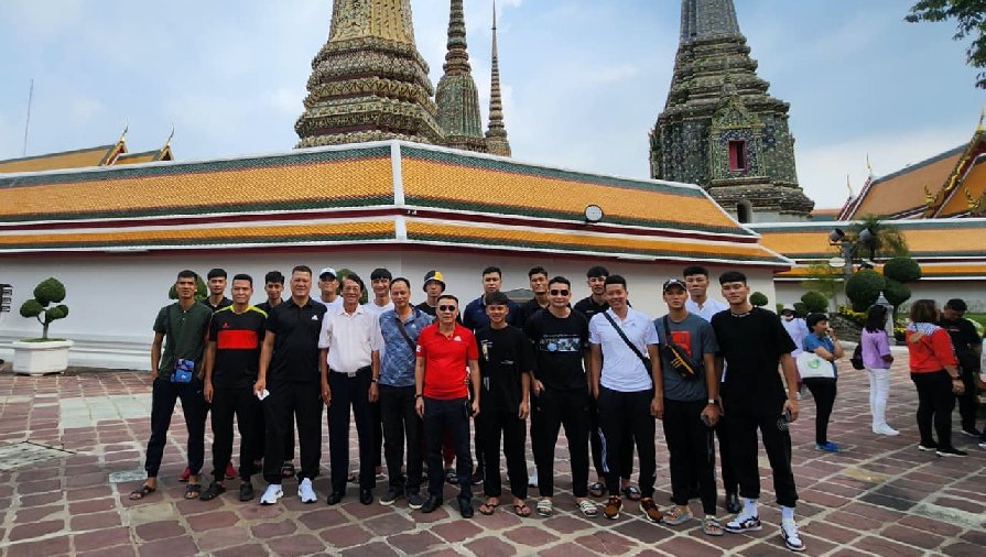 Bóng chuyền Quân đội thăm quan danh thắng trong chuyến xuất ngoại tập huấn ở Thái Lan