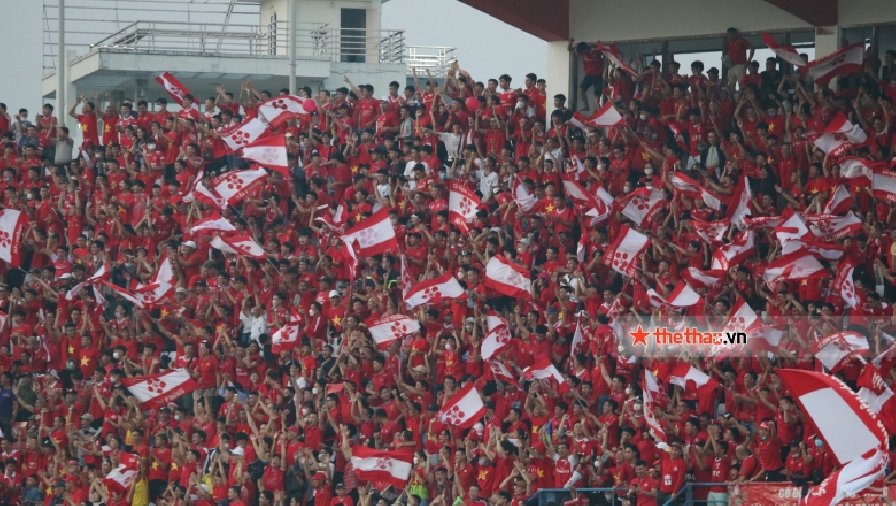 Sân Lạch Tray đón lượng khán giả kỷ lục trong ngày Hải Phòng thắng Hà Nội