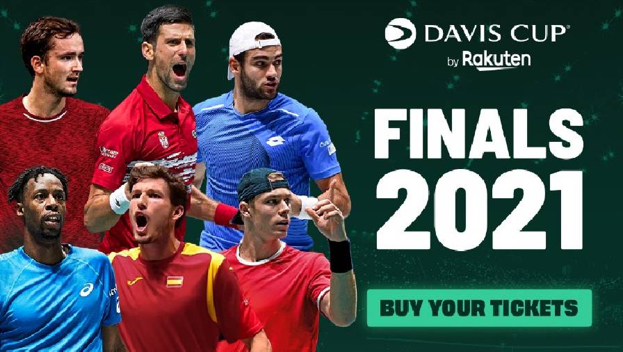Link xem trực tiếp tennis Davis Cup Finals 2021 hôm nay mới nhất