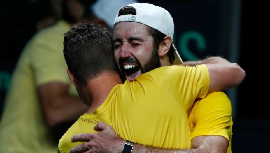 Australia giành vé đầu tiên vào bán kết Davis Cup 2022