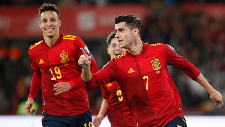 Đội hình Tây Ban Nha dự World Cup 2022 có giá trị gấp 47 lần Costa Rica