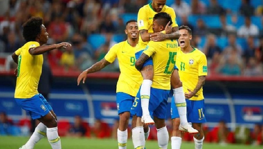 Trận Brazil vs Serbia ai kèo trên, chấp mấy trái?