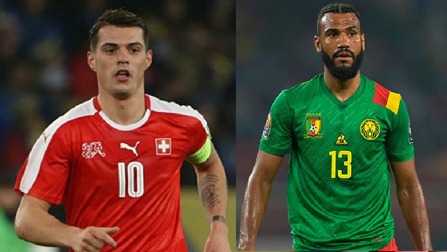 Xem trận Thụy Sĩ vs Cameroon trực tiếp trên kênh nào, ở đâu?
