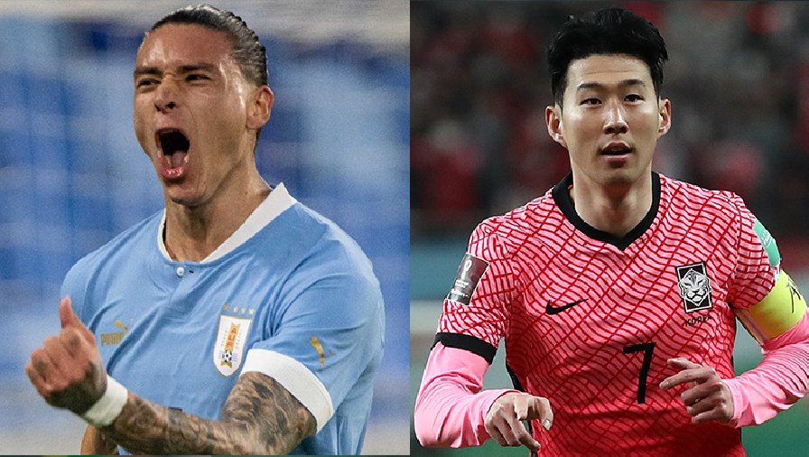 Xem trận Uruguay vs Hàn Quốc trực tiếp trên kênh nào, ở đâu?