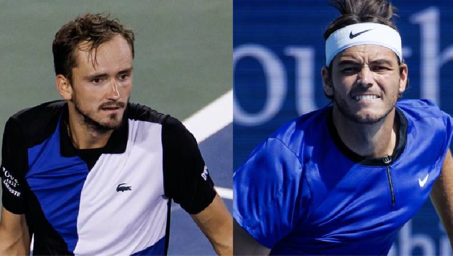 Lịch thi đấu World Tennis League hôm nay 23/12: Tâm điểm Medvedev vs Fritz