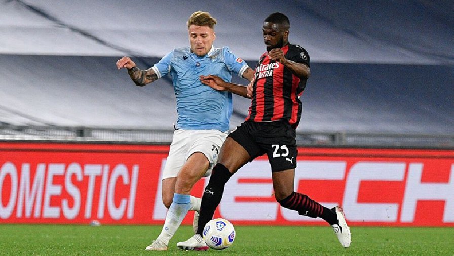 Lịch trực tiếp bóng đá hôm nay 24/1: Hấp dẫn Lazio vs AC Milan