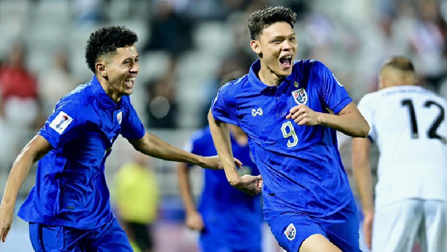 Indonesia thua, Thái Lan hưởng lợi với tấm vé đi tiếp ở Asian Cup 2023