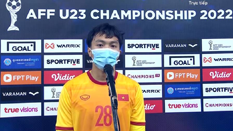 Người hùng Tuấn Hưng chia sẻ bí quyết bắt penalty trước U23 Đông Timor