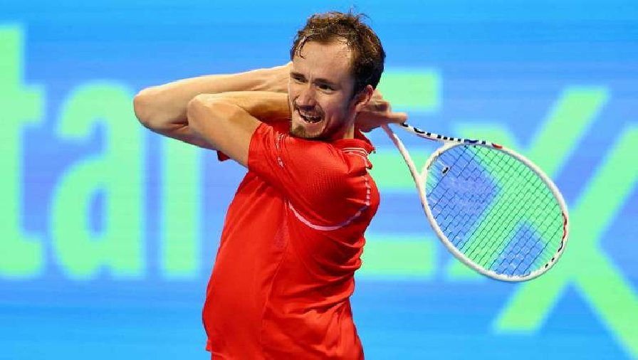 Lịch thi đấu tennis ngày 24/2: Bán kết Qatar Open - Medvedev vs Auger Aliassime