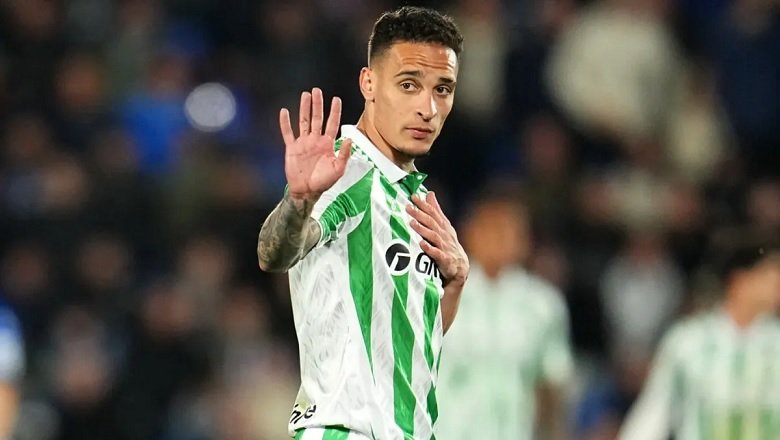 Antony tỏa sáng rồi lĩnh thẻ đỏ, Real Betis thắng nghẹt thở Getafe