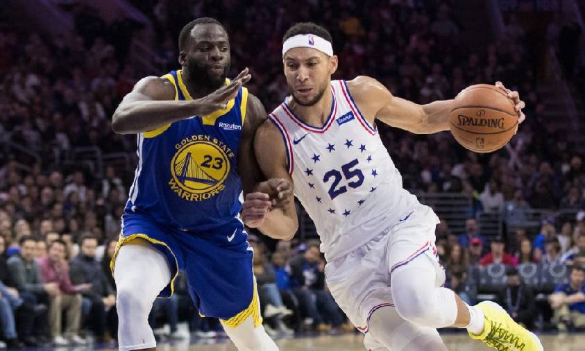 Xem trực tiếp bóng rổ NBA ngày 24/3: Golden State Warriors vs Philadelphia 76ers (9h00)