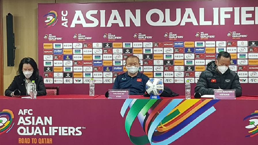 HLV Park Hang Seo: 'Rất khó bổ sung cầu thủ ở trận gặp Nhật Bản, còn ai thì dùng người đó'