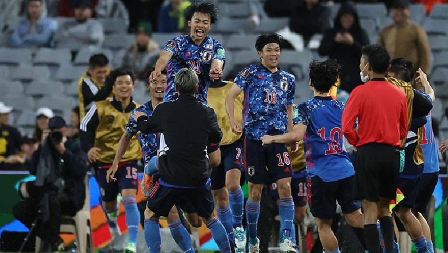 Nhật Bản đánh bại Úc, giành vé dự World Cup 2022