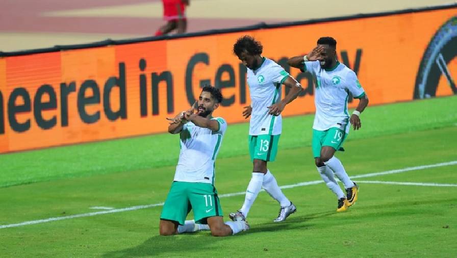 Saudi Arabia giành vé dự World Cup 2022 mà không cần đá với Trung Quốc