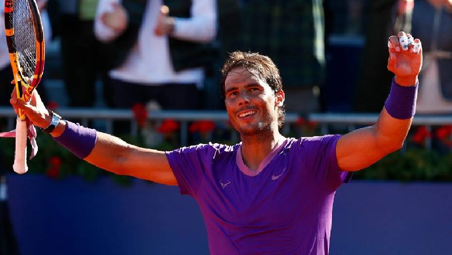 Kết quả tennis hôm nay 24/4: Sinner đánh bại Rublev, Nadal thẳng tiến vào bán kết Barcelona Open