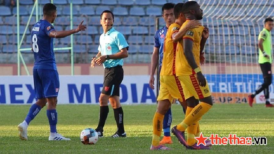 Thanh Hóa thua tan nát trước đội bóng Hạng Nhất ở cúp Quốc gia