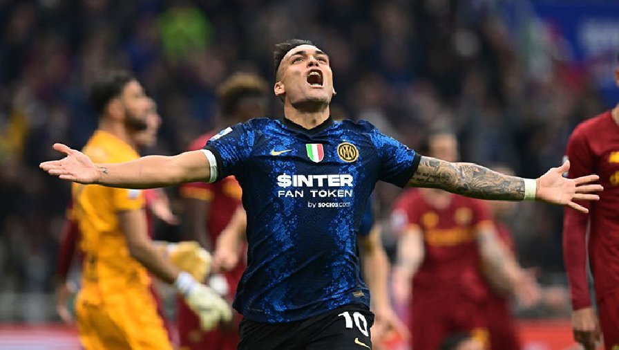 Kết quả Inter Milan vs AS Roma: Inter đánh chiếm ngôi đầu Serie A