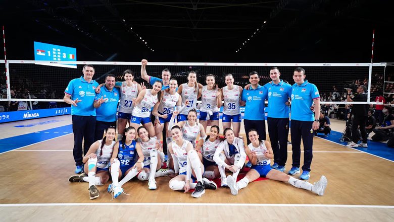 Danh sách tuyển bóng chuyền nữ Serbia tham dự Volleyball Nations League 2025