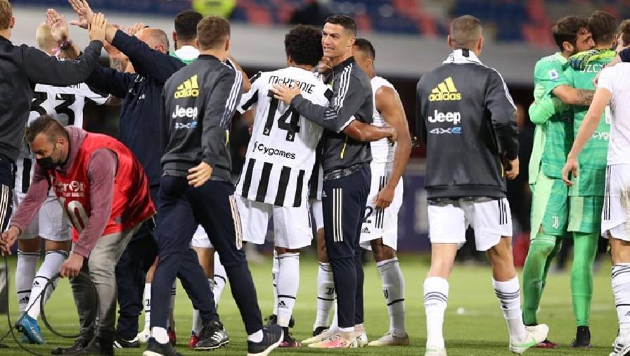 Juventus giành vé dự Cúp C1 châu Âu nhờ kịch bản khó xảy ra nhất