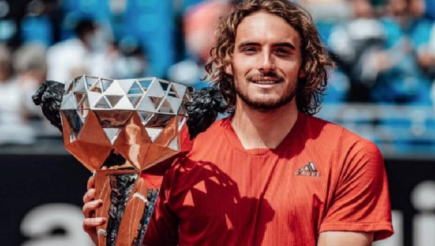 Kết quả tennis hôm nay 24/5: Tsitsipas vô địch Lyon Open