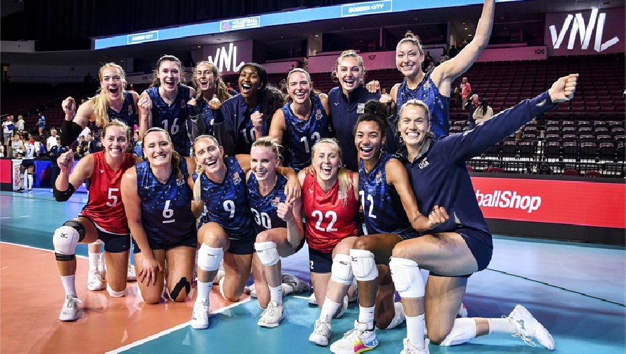 Danh sách tuyển bóng chuyền nữ Mỹ dự Volleyball Nations League 2023