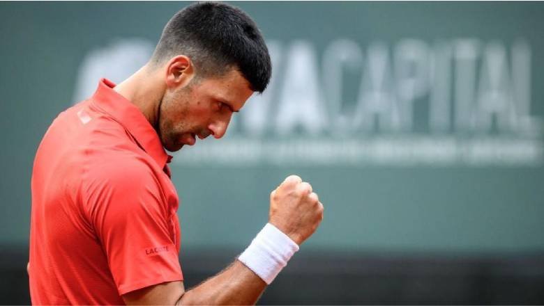Kết quả tennis hôm nay 24/5: Djokovic vào bán kết Geneva Open