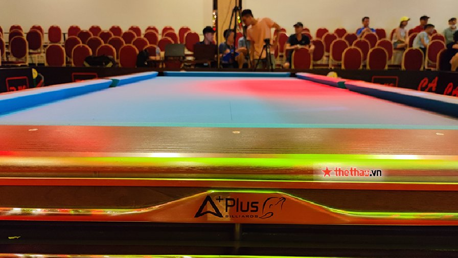 Cận cảnh dàn trang thiết bị xịn xò 'đẳng cấp thế giới' của APlus Cup of Pool 2022