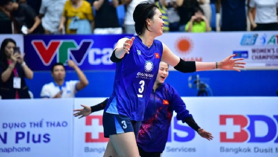 Kết quả chung kết bóng chuyền AVC Challenge Cup 2023 ngày 25/6