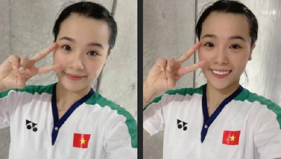 Cầu lông Olympic Tokyo 2021: Thùy Linh selfie mừng chiến thắng đầu tay
