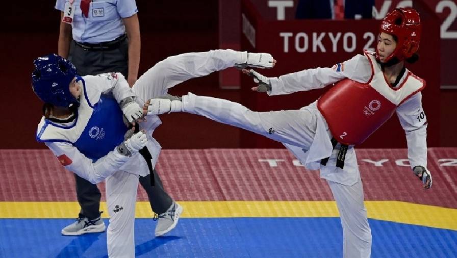 Taekwondo Olympic Tokyo 2021: Dẫn 9-3, Kim Tuyền vẫn thua ngược hạt giống số 1