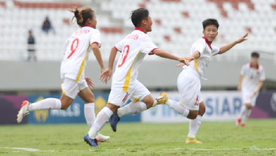 Kết quả U18 nữ Việt Nam vs Singapore: Chiến thắng hủy diệt