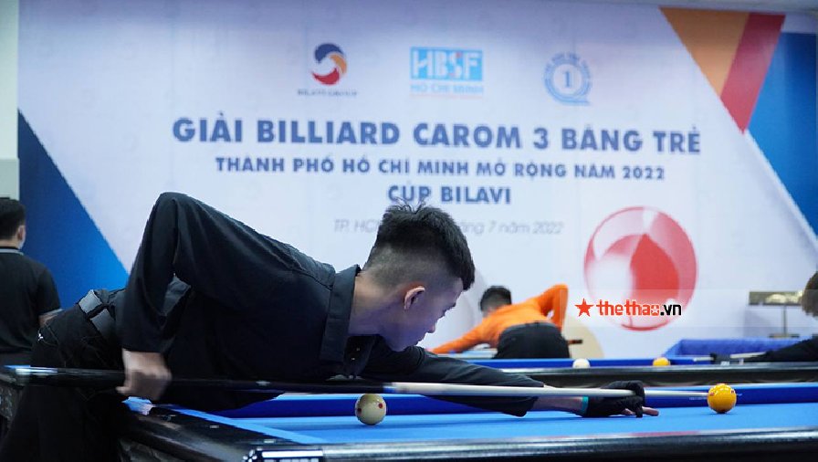 Khai mạc giải Billiards carom 3 băng trẻ mở rộng TPHCM 2022 – Tranh cúp BILAVI 