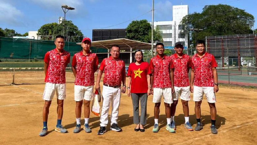 ĐT Quần vợt Việt Nam sang Sri Lanka dự Davis Cup, Lý Hoàng Nam vắng mặt