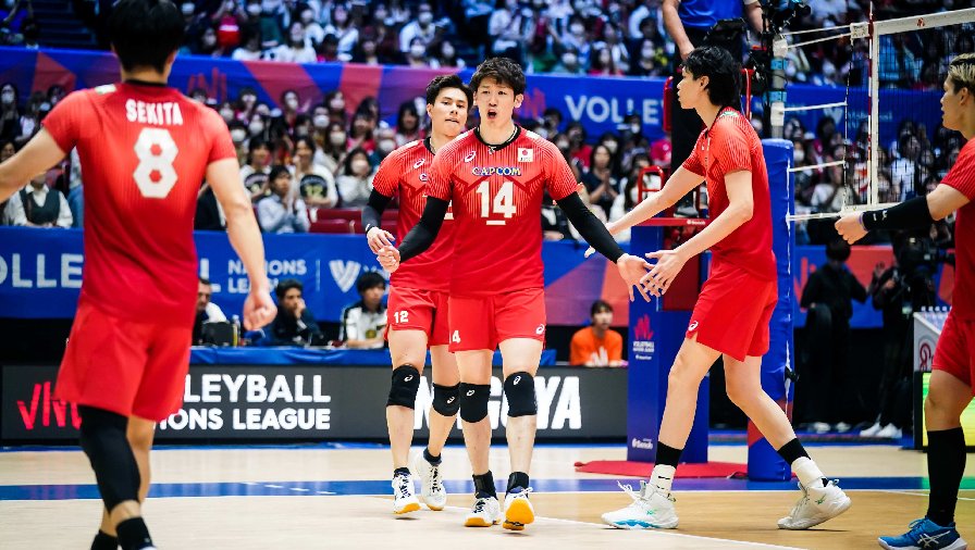 Tuyển bóng chuyền nam Nhật Bản hạ gục Italia, giành HCĐ lịch sử ở Volleyball Nations League 2023