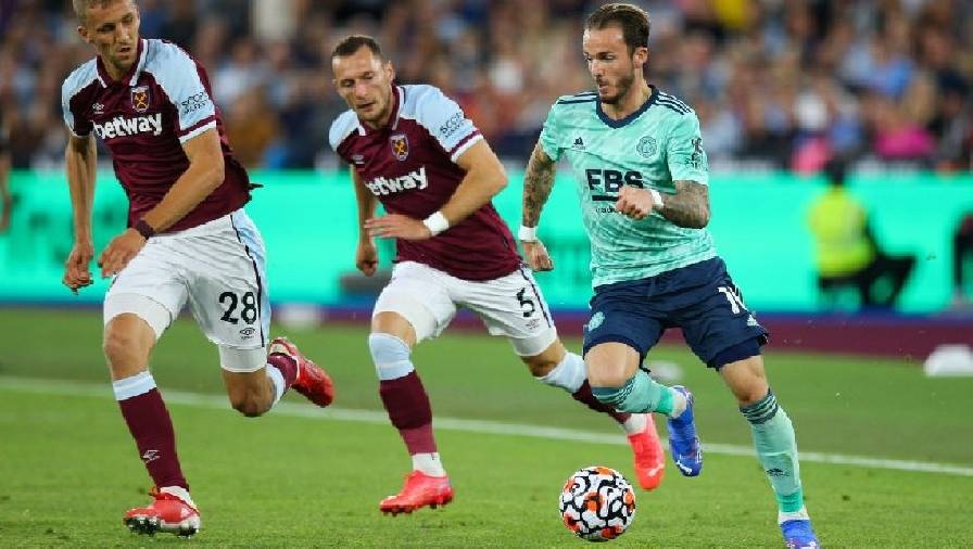 Video bàn thắng West Ham vs Leicester: Bầy sói thảm bại, chủ nhà lên đỉnh bảng xếp hạng