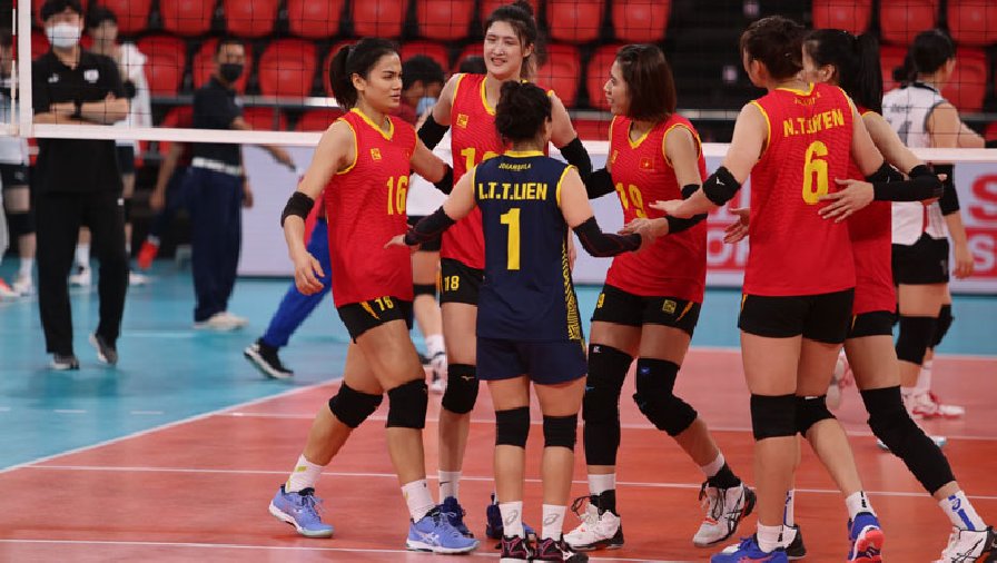 Thắng đậm Hàn Quốc ở AVC Cup 2022, bóng chuyền nữ Việt Nam chờ đối thủ tứ kết lộ diện