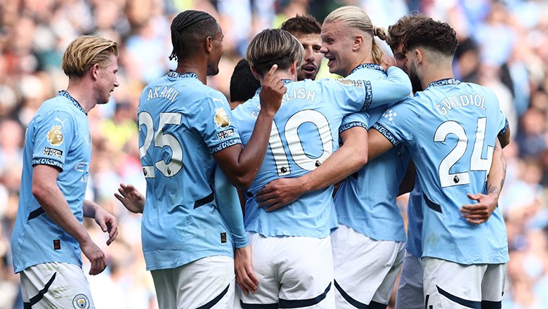 Kết quả bóng đá Man City vs Ipswich: Hat-trick của Haaland 'trừng phạt' tân binh