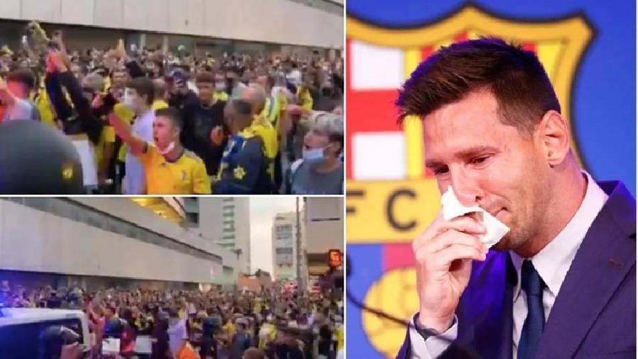 Cổ động viên Cadiz chế giễu Barca, hát vang: 'Messi đâu rồi?'