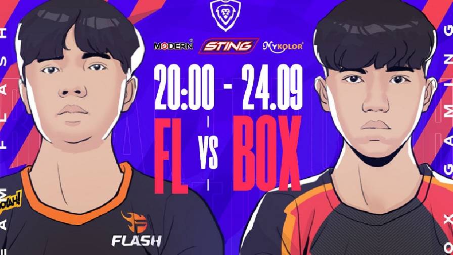 TRỰC TIẾP ĐTDV mùa Đông 2021 ngày 24/9: Box Gaming đại chiến Team Flash