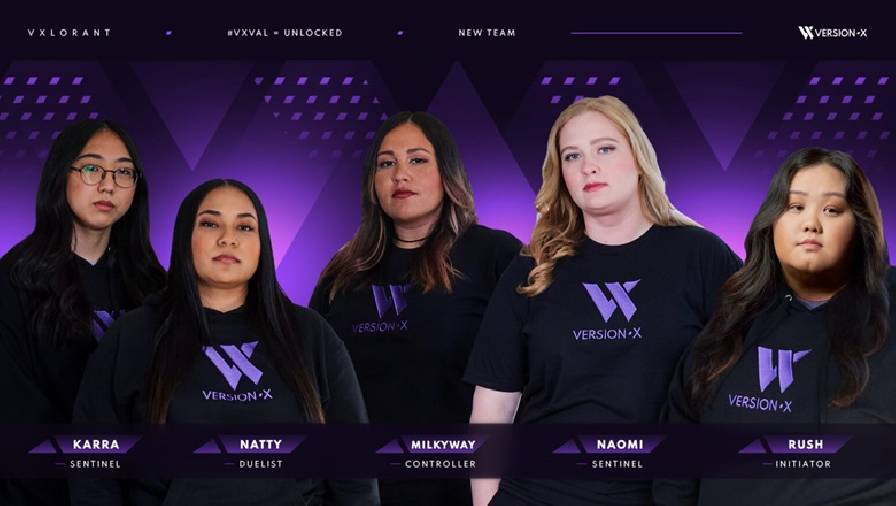 VALORANT: Version1 thành lập đội tuyển toàn nữ mang tên VersionX