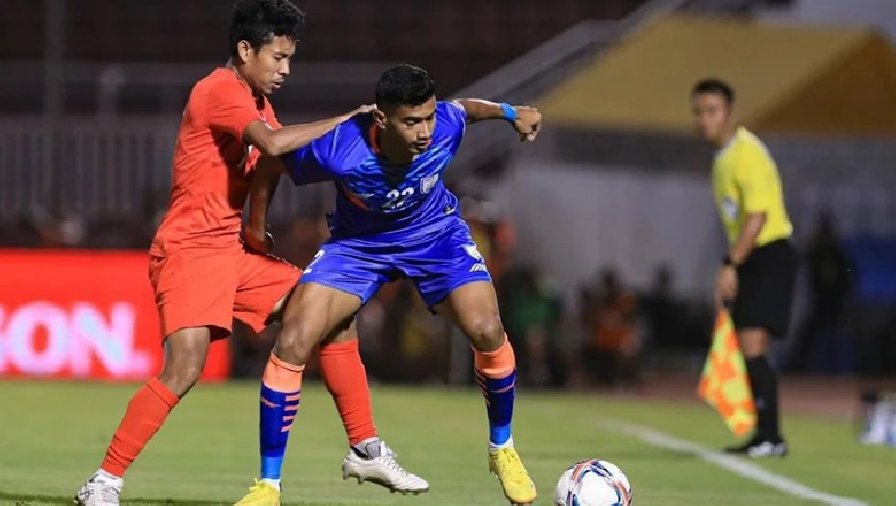 Kết quả Ấn Độ vs Singapore: Ikhsan Fandi ghi bàn giúp The Lions tạo bất ngờ