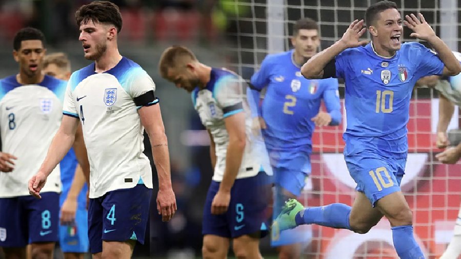 Kết quả Italia vs Anh: Thất bại tối thiểu, Tam sư xuống hạng
