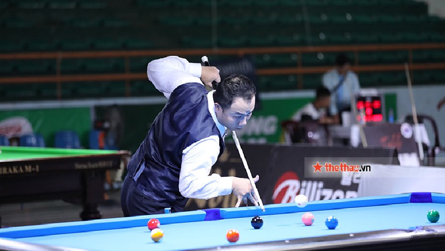 Nguyễn Anh Tuấn, Lường Đức Thiện vào chung kết nội dung 9 bi Billiards vô địch quốc gia 2022