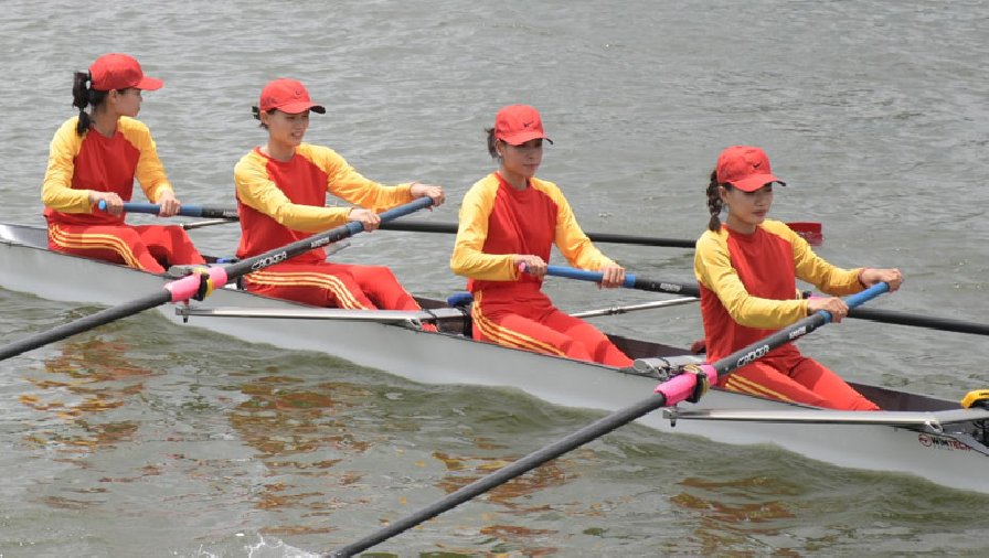 Đội tuyển Rowing Việt Nam được thưởng nóng sau tấm HCĐ ASIAD 19